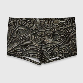 Мужские купальные плавки 3D с принтом Брутальный металлический орнамент в Кировске, Полиэстер 85%, Спандекс 15% |  | fashion | grid | metal | ornament | pattern | металл | мода | орнамент | решётка | узор