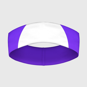 Повязка на голову 3D с принтом Fall Guy violet ,  |  | epic games | mediatonic | арт | боб | иллюстрация | мармеладка