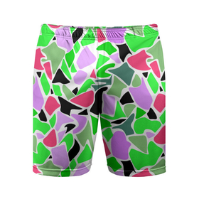 Мужские шорты спортивные с принтом Abstract pattern green pink spots в Санкт-Петербурге,  |  | Тематика изображения на принте: abstract pattern | pattern | spots | абстрактный узор | зеленый | пятна | розовый