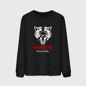 Мужской свитшот хлопок с принтом Megalo box Wolf в Курске, 100% хлопок |  | anime | megalo box | аниме | анимэ | мегалобокс