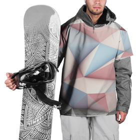 Накидка на куртку 3D с принтом Светлый кибер панк , 100% полиэстер |  | арт | вектор | векторный рисунок | геометрия | кибер панк | мозаика | рисунок | треугольник | треугольники