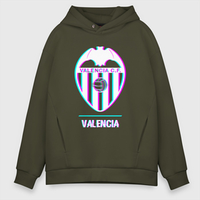 Мужское худи Oversize хлопок с принтом Valencia FC в стиле Glitch в Новосибирске, френч-терри — 70% хлопок, 30% полиэстер. Мягкий теплый начес внутри —100% хлопок | боковые карманы, эластичные манжеты и нижняя кромка, капюшон на магнитной кнопке | Тематика изображения на принте: club | fc | football | glitch | logo | valencia | валенсия | глитч | клуб | лого | мяч | символ | спорт | футбол | футболист | футболисты | футбольный
