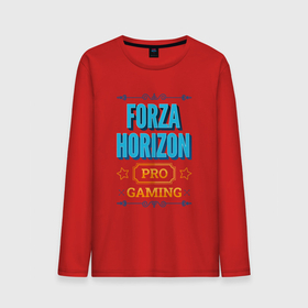 Мужской лонгслив хлопок с принтом Игра Forza Horizon PRO Gaming в Тюмени, 100% хлопок |  | Тематика изображения на принте: forza | forza horizon | horizon | logo | pro | игра | игры | лого | логотип | символ | форза | хорайзон