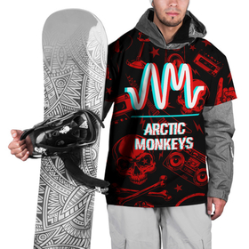 Накидка на куртку 3D с принтом Arctic Monkeys Rock Glitch , 100% полиэстер |  | arctic | arctic monkeys | band | glitch | metal | monkeys | paint | rock | арктик | брызги | глитч | группа | краска | манкейс | метал | рок | хард