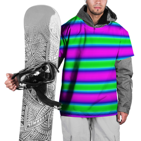 Накидка на куртку 3D с принтом Зеленый и фиолетовые яркие неоновые полосы striped pattern , 100% полиэстер |  | Тематика изображения на принте: modern | neon | striped pattern | горизонтальные полоы | зеленые полосы | полосатый узор | фиолетовые полосы