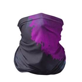 Бандана-труба 3D с принтом Акварельная абстракция фуксия в Тюмени, 100% полиэстер, ткань с особыми свойствами — Activecool | плотность 150‒180 г/м2; хорошо тянется, но сохраняет форму | абстракция | акварель | акварельные пятна | розовый | темный | фуксия | цикломен