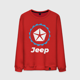 Мужской свитшот хлопок с принтом Jeep в стиле Top Gear в Белгороде, 100% хлопок |  | Тематика изображения на принте: auto | brand | gear | jeep | logo | symbol | top | авто | бренд | гир | джип | лого | символ | топ