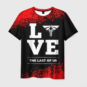 Мужская футболка 3D с принтом The Last Of Us Love Классика в Кировске, 100% полиэфир | прямой крой, круглый вырез горловины, длина до линии бедер | 