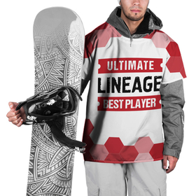 Накидка на куртку 3D с принтом Lineage: красные таблички Best Player и Ultimate в Белгороде, 100% полиэстер |  | lineage | logo | ultimate | игра | игры | лайнэйдж | лого | логотип | символ | соты