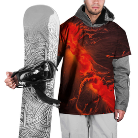 Накидка на куртку 3D с принтом Красный огненный след в Тюмени, 100% полиэстер |  | ад | апокалипсис | вселенная | вспышка | галактика | космос | красный | мрак | ночь | огонь | пламя | полоса | след | темнота | туманность | ужас | хоррор | черная дыра