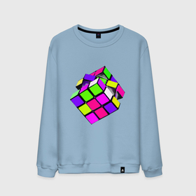 Мужской свитшот хлопок с принтом Кубик Рубика маслом , 100% хлопок |  | Тематика изображения на принте: игра | игрушка | квадрат | кислотный | куб | кубик | кубик рубика | математика | яркий | ярко