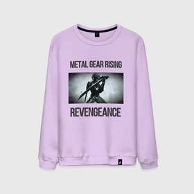 Мужской свитшот хлопок с принтом Metal Gear Rising: Revengeance   Raiden в Кировске, 100% хлопок |  | metal gear | metal gear revengeance | metal gear rising | metal gear rising raiden | raiden | revengeance