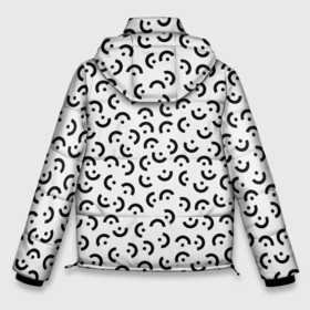 Мужская зимняя куртка 3D с принтом Географические Формы На Белом Фоне в Тюмени, верх — 100% полиэстер; подкладка — 100% полиэстер; утеплитель — 100% полиэстер | длина ниже бедра, свободный силуэт Оверсайз. Есть воротник-стойка, отстегивающийся капюшон и ветрозащитная планка. 

Боковые карманы с листочкой на кнопках и внутренний карман на молнии. | abstraction | figure | geometry | isometric | pattern | shape | абстракция | белый | география | геометрия | изометрический | узор | фигура | форма