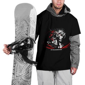Накидка на куртку 3D с принтом METAL GEAR RISING: REVENGEANCE в Курске, 100% полиэстер |  | art | game | man | metal gear rising | revengeance | арт | игра | человек