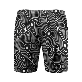 Мужские шорты спортивные с принтом Чёрно белая стилизованная поверхность воды   Wave pattern в Санкт-Петербурге,  |  | Тематика изображения на принте: abstraction | fashion | pattern | raster | water | waves | абстракция | вода | волны | мода | паттерн | растр