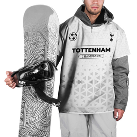 Накидка на куртку 3D с принтом Tottenham Champions Униформа , 100% полиэстер |  | club | football | hotspur | logo | paint | tottenham | брызги | клуб | краска | лого | мяч | символ | спорт | тоттенхэм | форма | футбол | футболист | футболисты | футбольный | хотспур