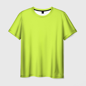 Мужская футболка 3D с принтом Зеленый неон из фильма Барби в Курске, 100% полиэфир | прямой крой, круглый вырез горловины, длина до линии бедер | зеленый неоновый | неон зеленый | неоновый цвет | фильм барби | яркий зеленый