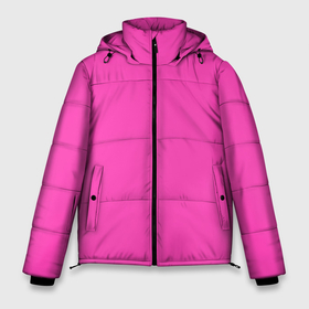 Мужская зимняя куртка 3D с принтом Яркий розовый из фильма Барби в Екатеринбурге, верх — 100% полиэстер; подкладка — 100% полиэстер; утеплитель — 100% полиэстер | длина ниже бедра, свободный силуэт Оверсайз. Есть воротник-стойка, отстегивающийся капюшон и ветрозащитная планка. 

Боковые карманы с листочкой на кнопках и внутренний карман на молнии. | Тематика изображения на принте: костюм из фильма барби | розовый цвет | фильм барби | яркий розовый | ярко розовый цвет