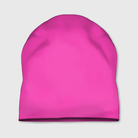 Шапка 3D с принтом Яркий розовый из фильма Барби , 100% полиэстер | универсальный размер, печать по всей поверхности изделия | Тематика изображения на принте: костюм из фильма барби | розовый цвет | фильм барби | яркий розовый | ярко розовый цвет