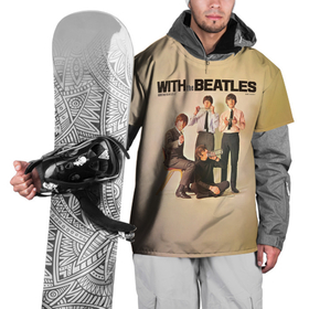 Накидка на куртку 3D с принтом With The Beatles в Екатеринбурге, 100% полиэстер |  | beatles | the beatles | бителз | бителс | битлз | битлс | битлы | группа | джон леннон | джордж харрисон | жуки | зе | ливерпульская четвёрка | мерсибит | пол маккартни | поп | ринго старр | рок