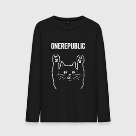 Мужской лонгслив хлопок с принтом OneRepublic Рок кот One Republic в Тюмени, 100% хлопок |  | band | metal | one republic | onerepublic | rock | ван | группа | кот | репаблик | рок | рок кот | роккот