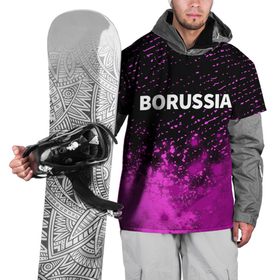 Накидка на куртку 3D с принтом Borussia Pro Football в Петрозаводске, 100% полиэстер |  | borussia | club | football | logo | боруссия | клуб | краска | краски | лого | мяч | символ | спорт | футбол | футболист | футболисты | футбольный