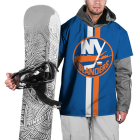 Накидка на куртку 3D с принтом Нью Йорк Айлендерс Форма , 100% полиэстер |  | new york islanders | nhl | нхл | нью йорк айлендерс | хоккей