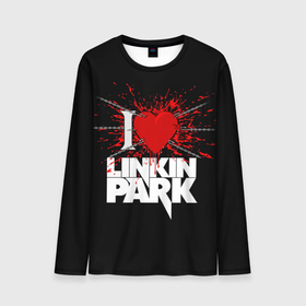 Мужской лонгслив 3D с принтом Linkin Park Сердце в Санкт-Петербурге, 100% полиэстер | длинные рукава, круглый вырез горловины, полуприлегающий силуэт | Тематика изображения на принте: bennington | chester | chester bennington | linkin | linkin park | music | park | rock | бенингтон | линкин | линкин парк | музыка | парк | рок | честер | честер беннингтон