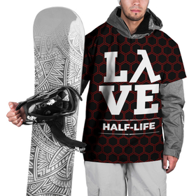 Накидка на куртку 3D с принтом Half Life Love Классика в Петрозаводске, 100% полиэстер |  | Тематика изображения на принте: 