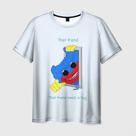 Мужская футболка 3D с принтом POPPY PLAYTIME HAGGY WAGGY 