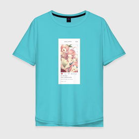 Мужская футболка хлопок Oversize с принтом Селфи пяти невест в Тюмени, 100% хлопок | свободный крой, круглый ворот, “спинка” длиннее передней части | Тематика изображения на принте: 