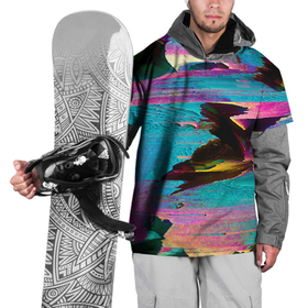 Накидка на куртку 3D с принтом Multicolored vanguard glitch в Кировске, 100% полиэстер |  | abstraction | color | fashion | glitch | vanguard | абстракция | авангард | глитч | мода | цвет