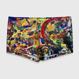 Мужские купальные плавки 3D с принтом Смелые экспрессивные мазки краски в Новосибирске, Полиэстер 85%, Спандекс 15% |  | abstraction | color | expression | fashion | paint | smear | абстракция | авангард | краска | мазок | мода | цвет | экспрессия