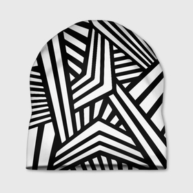 Шапка 3D с принтом Геометрический узор   Минимализм в Тюмени, 100% полиэстер | универсальный размер, печать по всей поверхности изделия | abstraction | fashion | geometry | minimalism | pattern | абстракция | геометрия | минимализм | мода | узор