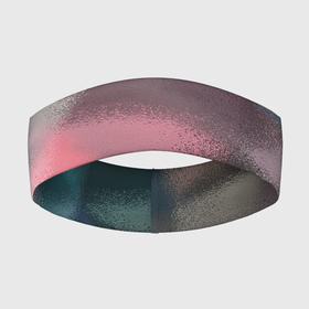 Повязка на голову 3D с принтом Современный разноцветный абстрактный узор ,  |  | abstraction | fashion | grey | pink | абстрактный узор | разноцветный | розовый | серый | современный узор