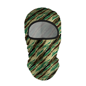 Балаклава 3D с принтом Абстрактный узор камуфляжной расцветки в Петрозаводске, 100% полиэстер, ткань с особыми свойствами — Activecool | плотность 150–180 г/м2; хорошо тянется, но при этом сохраняет форму. Закрывает шею, вокруг отверстия для глаз кайма. Единый размер | abstract | beige | black | camouflage | diagonal | green | hakki | lines | military | pattern | striped | stripes | swamp | абстрактный | бежевый | болотный | военный | диагональ | зеленый | камуфляжный | линии | маскировочный | полосатый | полосы