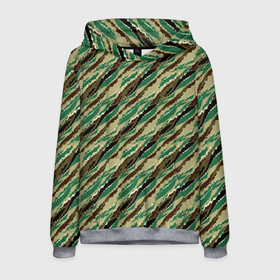 Мужская толстовка 3D с принтом Абстрактный узор камуфляжной расцветки , 100% полиэстер | двухслойный капюшон со шнурком для регулировки, мягкие манжеты на рукавах и по низу толстовки, спереди карман-кенгуру с мягким внутренним слоем. | abstract | beige | black | camouflage | diagonal | green | hakki | lines | military | pattern | striped | stripes | swamp | абстрактный | бежевый | болотный | военный | диагональ | зеленый | камуфляжный | линии | маскировочный | полосатый | полосы