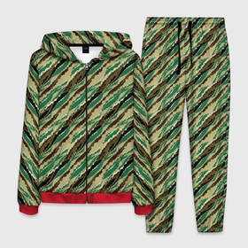 Мужской костюм 3D с принтом Абстрактный узор камуфляжной расцветки в Тюмени, 100% полиэстер | Манжеты и пояс оформлены тканевой резинкой, двухслойный капюшон со шнурком для регулировки, карманы спереди | abstract | beige | black | camouflage | diagonal | green | hakki | lines | military | pattern | striped | stripes | swamp | абстрактный | бежевый | болотный | военный | диагональ | зеленый | камуфляжный | линии | маскировочный | полосатый | полосы