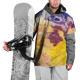 Накидка на куртку 3D с принтом Тайфун Красок , 100% полиэстер |  | abstraction | acrylic | art | paint | painting | spots | typhoon | абстракция | акриловая | живопись | искусство | краска | пятна | тайфун