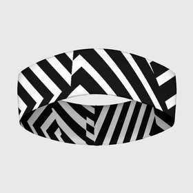 Повязка на голову 3D с принтом Минималистический геометрический паттерн в Кировске,  |  | abstraction | fashion | geometry | minimalism | pattern | абстракция | геометрия | минимализм | мода | паттерн