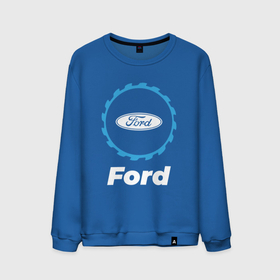 Мужской свитшот хлопок с принтом Ford в стиле Top Gear в Петрозаводске, 100% хлопок |  | Тематика изображения на принте: 