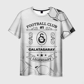 Мужская футболка 3D с принтом Galatasaray Football Club Number 1 Legendary в Екатеринбурге, 100% полиэфир | прямой крой, круглый вырез горловины, длина до линии бедер | club | football | galatasaray | logo | paint | брызги | галатасарай | клуб | краска | лого | мяч | символ | спорт | футбол | футболист | футболисты | футбольный