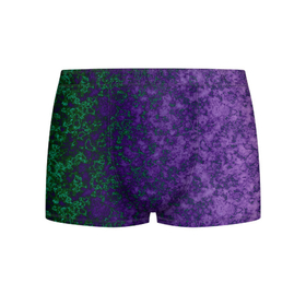 Мужские трусы 3D с принтом Marble texture purple green color , 50% хлопок, 50% полиэстер | классическая посадка, на поясе мягкая тканевая резинка | green | marble texture | purple | зеленый мрамор | мраморная текстура | мраморный узор | текстура камня