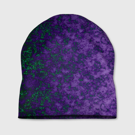 Шапка 3D с принтом Marble texture purple green color в Кировске, 100% полиэстер | универсальный размер, печать по всей поверхности изделия | green | marble texture | purple | зеленый мрамор | мраморная текстура | мраморный узор | текстура камня