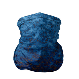 Бандана-труба 3D с принтом Marble texture blue brown color , 100% полиэстер, ткань с особыми свойствами — Activecool | плотность 150‒180 г/м2; хорошо тянется, но сохраняет форму | blue | marble | texture | абстрактный узор | коричневый | мрамор | мраморный узор | синий мрамор | текстура камня