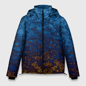 Мужская зимняя куртка 3D с принтом Marble texture blue brown color , верх — 100% полиэстер; подкладка — 100% полиэстер; утеплитель — 100% полиэстер | длина ниже бедра, свободный силуэт Оверсайз. Есть воротник-стойка, отстегивающийся капюшон и ветрозащитная планка. 

Боковые карманы с листочкой на кнопках и внутренний карман на молнии. | blue | marble | texture | абстрактный узор | коричневый | мрамор | мраморный узор | синий мрамор | текстура камня