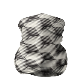 Бандана-труба 3D с принтом 3D Куб | Оптическая иллюзия | 3D Cube в Курске, 100% полиэстер, ткань с особыми свойствами — Activecool | плотность 150‒180 г/м2; хорошо тянется, но сохраняет форму | 3d | 3d cube | 3d куб | 3д куб | optical illusion | оптическая иллюзия