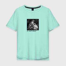Мужская футболка хлопок Oversize с принтом Саити и Асирпа | Золотое божество в Кировске, 100% хлопок | свободный крой, круглый ворот, “спинка” длиннее передней части | 