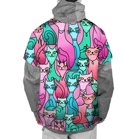 Накидка на куртку 3D с принтом Рядовые котики в Тюмени, 100% полиэстер |  | Тематика изображения на принте: cat | котенок | котики | коты | кошки