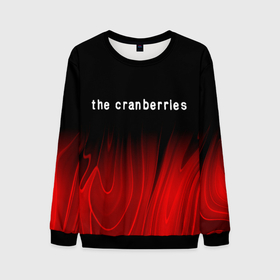 Мужской свитшот 3D с принтом The Cranberries Red Plasma , 100% полиэстер с мягким внутренним слоем | круглый вырез горловины, мягкая резинка на манжетах и поясе, свободная посадка по фигуре | 